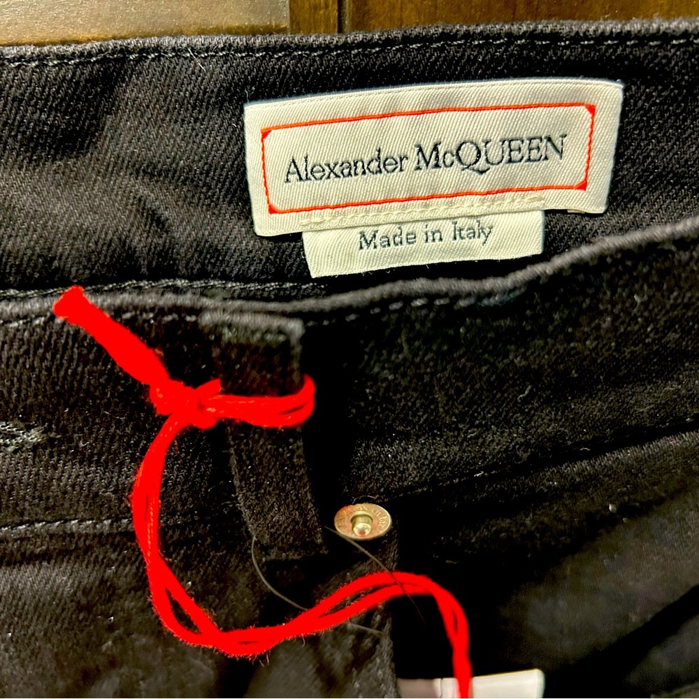 Alexander McQueen Black Jeans